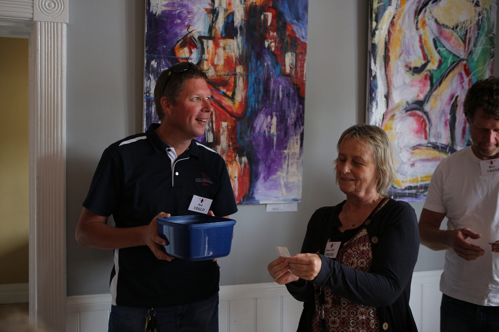 Drawing 1st Prize Winner\nRob & Janet