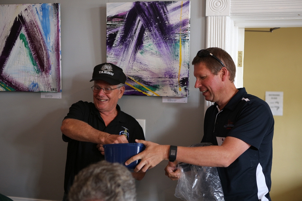 Drawing Third Prize Winner\nRob & Ian