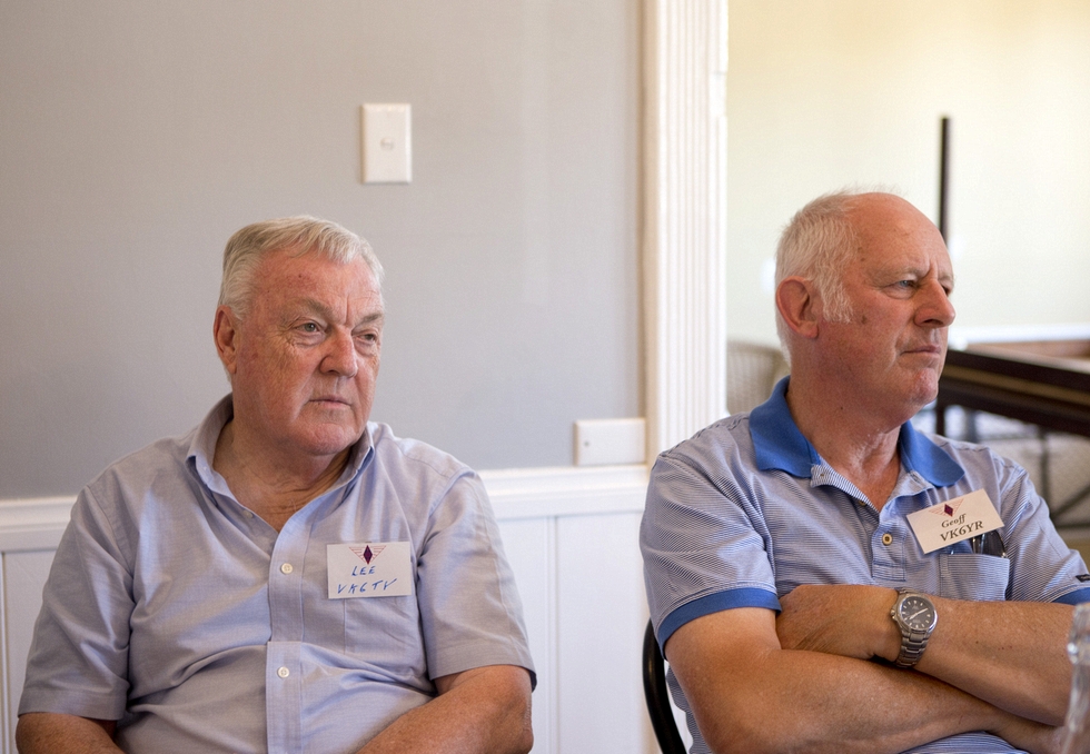 VK6TY - Lee, VK6YR - Geoff